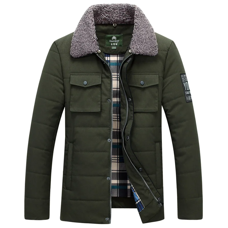 Mens Winter New Warm Parkas Coats Casual Thicken Padded Cotton Down Jacket For Male Multi Pocket Outdoor Hiking Military Outwear
Mens Winter New Warm Parkas Coats Casual Thicken Padded Cotton Down Jacket For Male Multi Pocket Outdoor Hiking Military Outwear