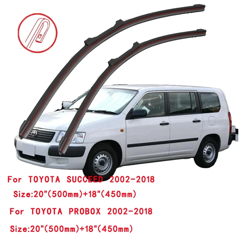 For TOYOTA PROBOX SUCCEED 2002-2018 Car Windshield Wiper Blade Front Windscreen Brushes Washer Accessories Cleaning Replacement
For TOYOTA PROBOX SUCCEED 2002-2018 Car Windshield Wiper Blade Front Windscreen Brushes Washer Accessories Cleaning Replacement