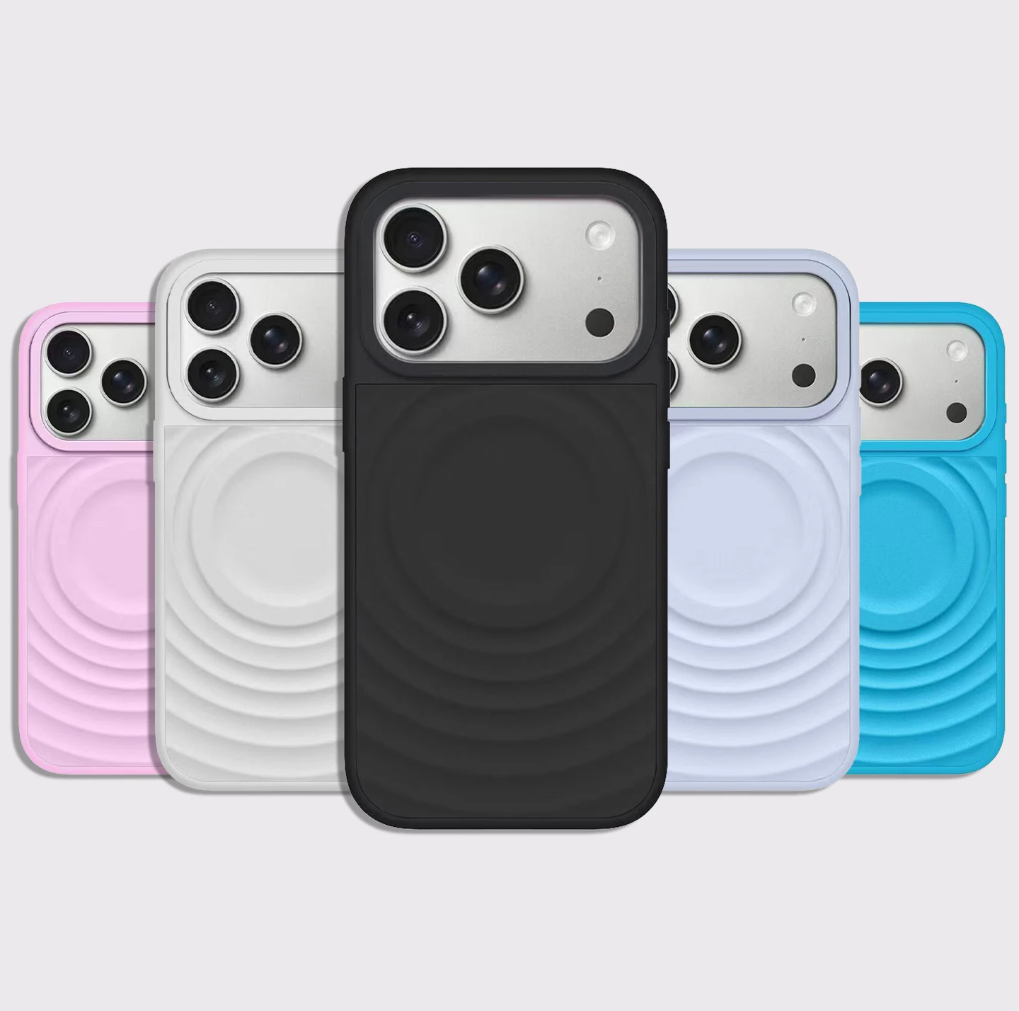 5 Colors New Type Wave Magnetic Phone Case for IPhone 16 17 Pro Max Cover for IPhone 17Pro
5 Colors New Type Wave Magnetic Phone Case for IPhone 16 17 Pro Max Cover for IPhone 17Pro