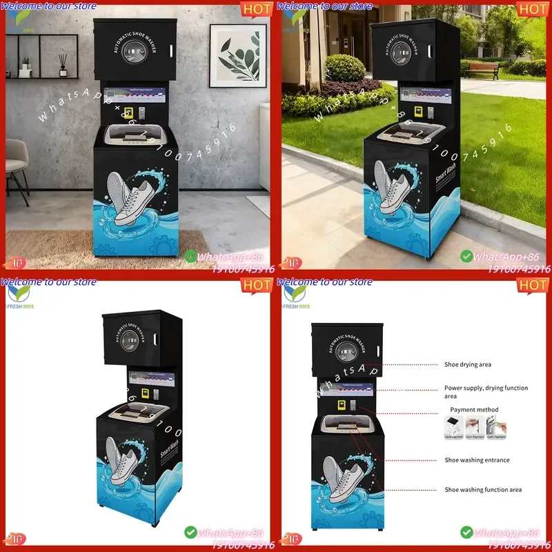 CECertificate VFresh New Product Ideas Automatic Machine for Commercial Shoes Washing Vending Machine
CECertificate VFresh New Product Ideas Automatic Machine for Commercial Shoes Washing Vending Machine