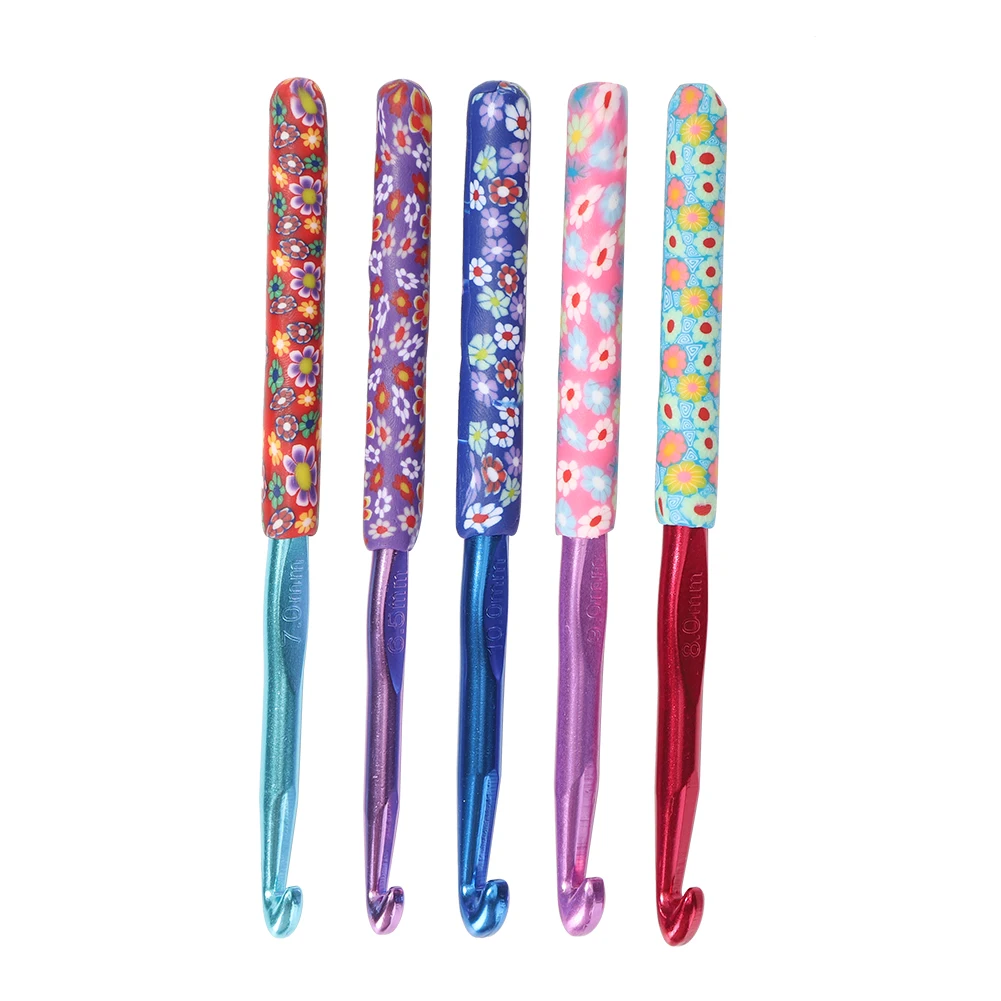5Pcs Crochet Hooks Ergonomic Soft Grip Knitting Needles 6.5mm To 10mm Crochet Needles for Knitting Gloves Sweaters and Hats
5Pcs Crochet Hooks Ergonomic Soft Grip Knitting Needles 6.5mm To 10mm Crochet Needles for Knitting Gloves Sweaters and Hats