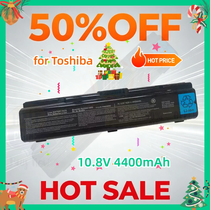 PA3534U-1BAS 48Wh 10.8V Laptop Battery for Toshiba Satellite L200 L300 L400 L500 A500 A300 A350 A200 A202 PA3533U-1BRS PA3535U
PA3534U-1BAS 48Wh 10.8V Laptop Battery for Toshiba Satellite L200 L300 L400 L500 A500 A300 A350 A200 A202 PA3533U-1BRS PA3535U