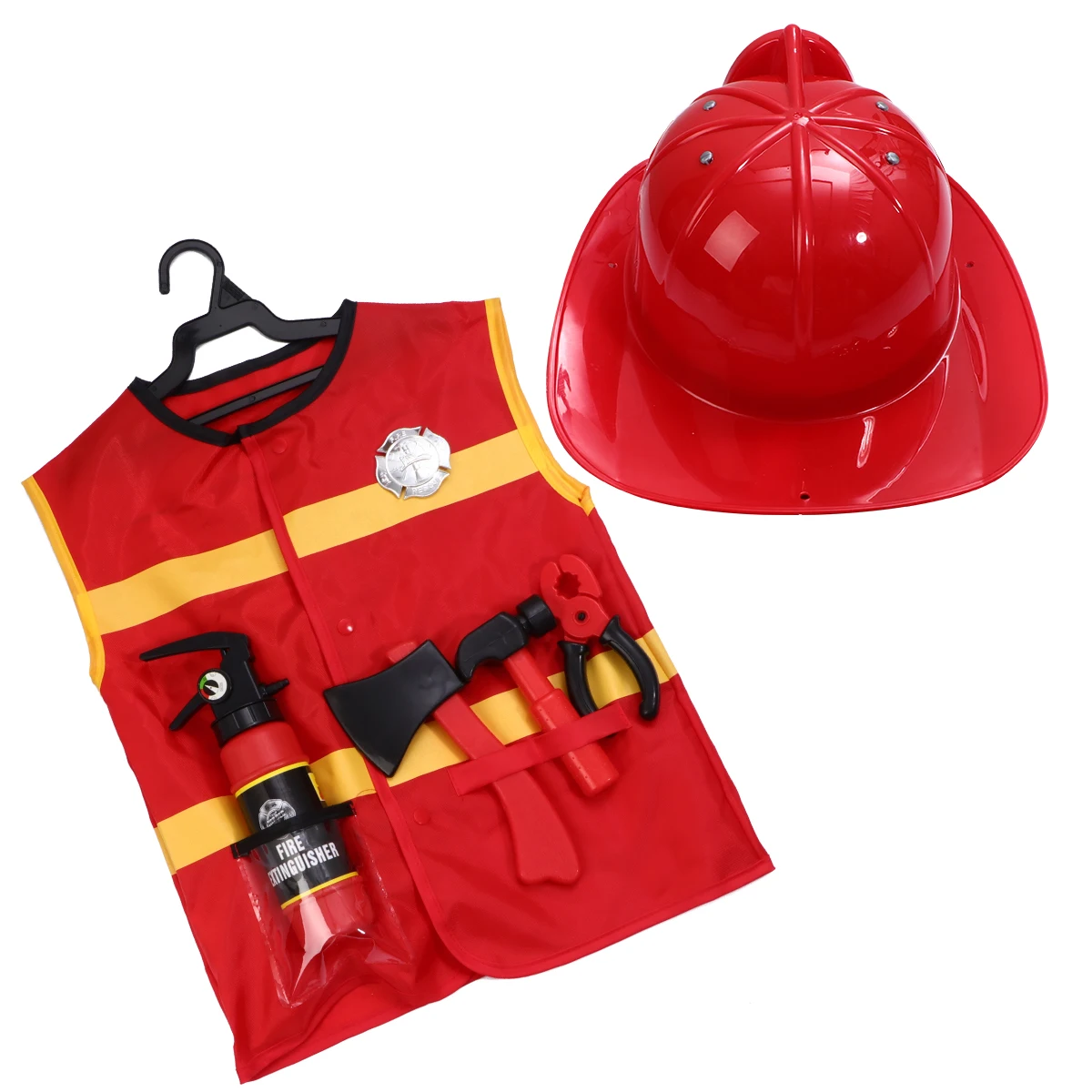 Children Firefighter Costumes Kids Cosplay Suit Oxford Fabric Role Play Clothes Halloween Accessories Imaginative Develop Skills
Children Firefighter Costumes Kids Cosplay Suit Oxford Fabric Role Play Clothes Halloween Accessories Imaginative Develop Skills