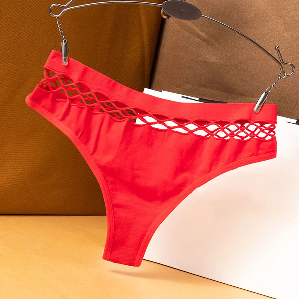 Women's Hollow Knickers Sexy G-string Thongs Elastic Briefs Female Low Rise Underwear Ultra-Thin Lingerie Breathable Panties
Women's Hollow Knickers Sexy G-string Thongs Elastic Briefs Female Low Rise Underwear Ultra-Thin Lingerie Breathable Panties