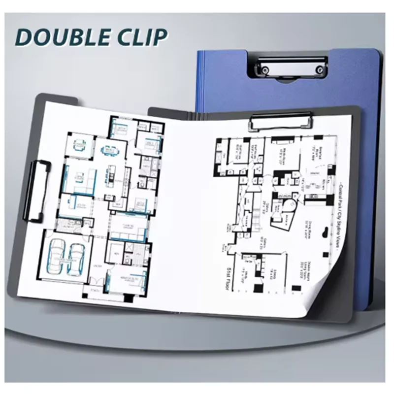 New A4 File Folder Clipboard Writing Pad Memo Clip Board Double Clips Organizer School Office Stationary
New A4 File Folder Clipboard Writing Pad Memo Clip Board Double Clips Organizer School Office Stationary