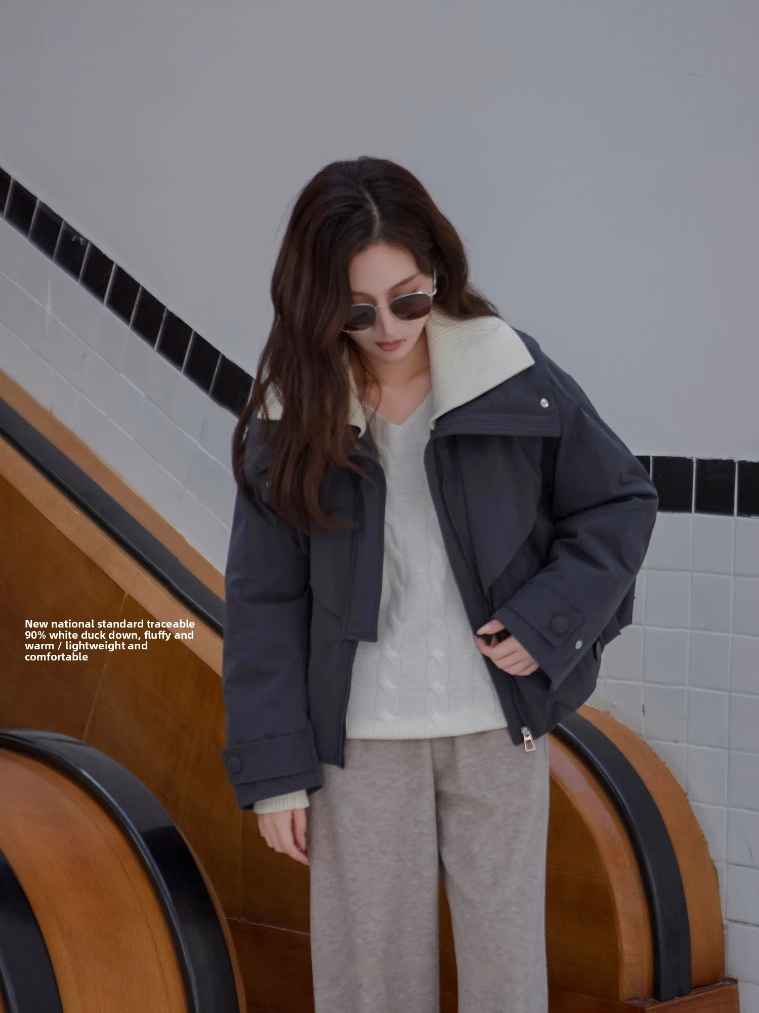 SureHouse Iceland Healing White Du down Parka Women's Coat Traceable 90% down Commuter Sle Korean Version Thiened
SureHouse Iceland Healing White Du down Parka Women's Coat Traceable 90% down Commuter Sle Korean Version Thiened