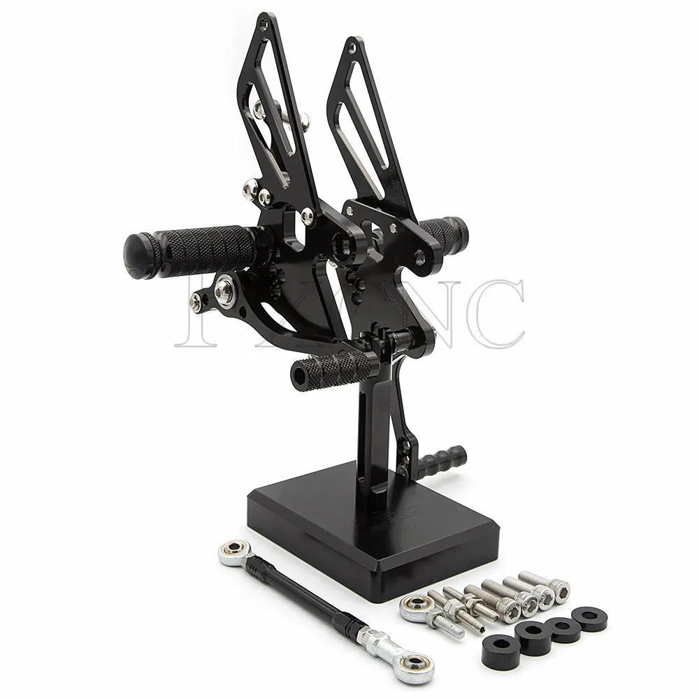 For KAWASAKI NINJA 250 2008-2012 Adjustable Aluminum Motorcycle Rearset Footrest Footpeg Rear Set Footrest Foot peg
For KAWASAKI NINJA 250 2008-2012 Adjustable Aluminum Motorcycle Rearset Footrest Footpeg Rear Set Footrest Foot peg