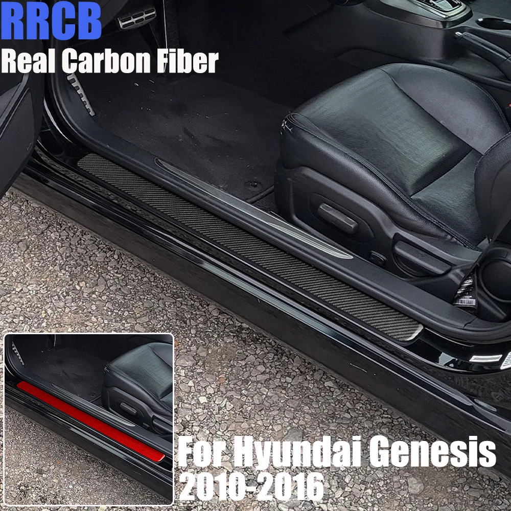 Накладки на пороги из настоящего карбона, декоративные мягкие наклейки для Hyundai Genesis Coupe 2013-2016
Накладки на пороги из настоящего карбона, декоративные мягкие наклейки для Hyundai Genesis Coupe 2013-2016