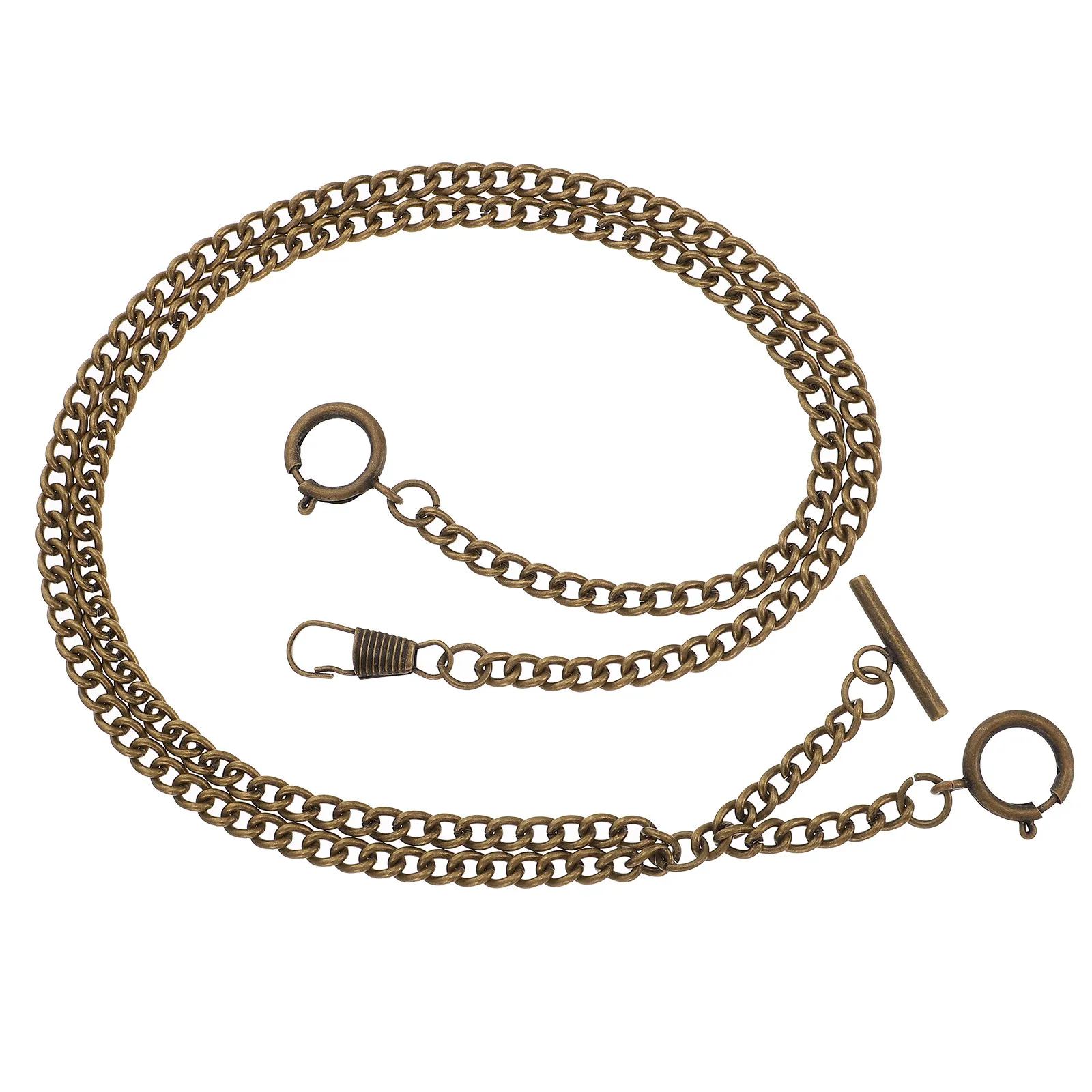 Elegant Men's Pocket Watch Chain Metal Construction Round Buckle Fastening for Pocket Watches Wallets Jackets Handbags Clothing
Elegant Men's Pocket Watch Chain Metal Construction Round Buckle Fastening for Pocket Watches Wallets Jackets Handbags Clothing