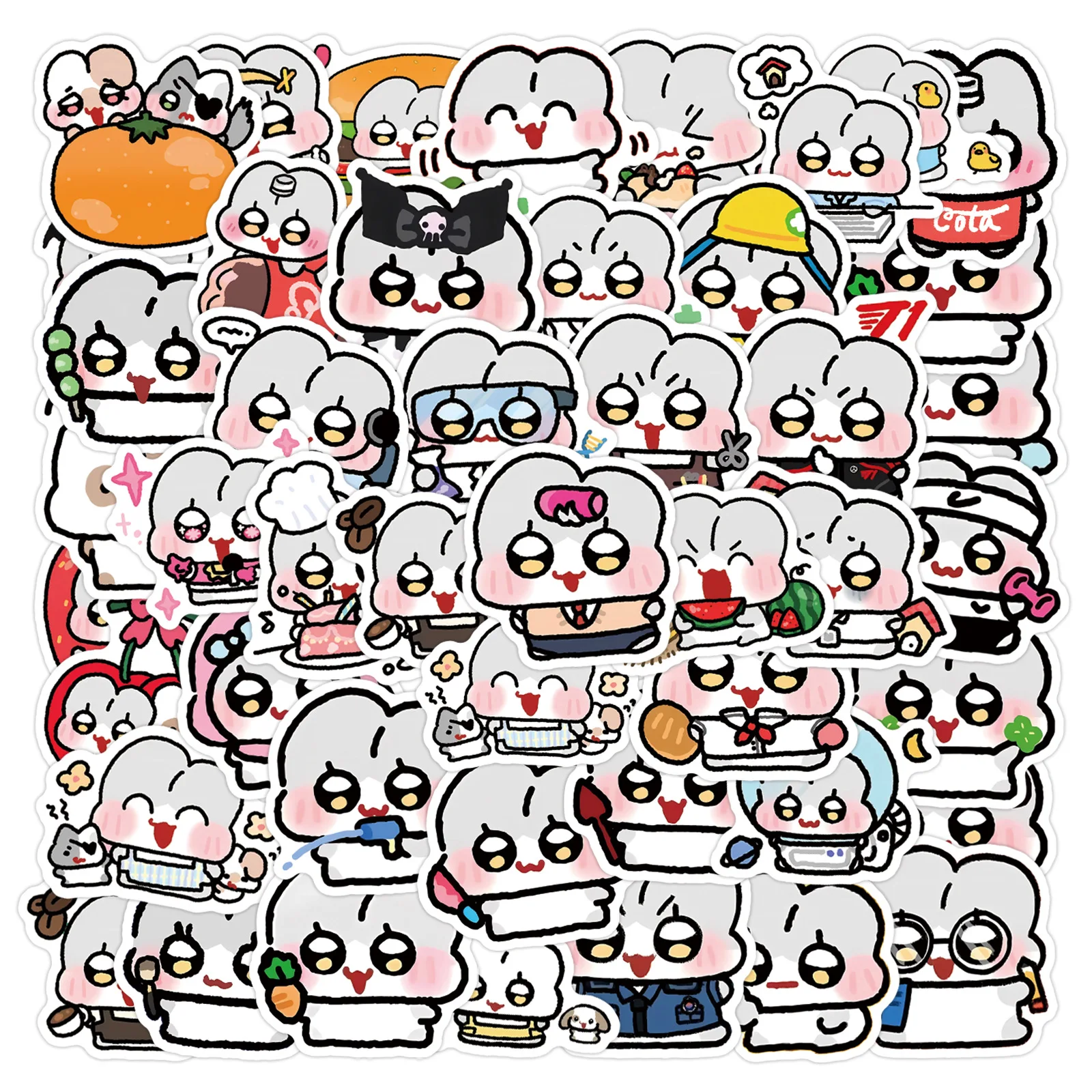 10/60PCS Cartoon Cute Nobi Bunny Funny Meme Graffiti Stickers Decorative Water Cup Guitar Scrapbook Waterproof Decal Kids Toy
10/60PCS Cartoon Cute Nobi Bunny Funny Meme Graffiti Stickers Decorative Water Cup Guitar Scrapbook Waterproof Decal Kids Toy