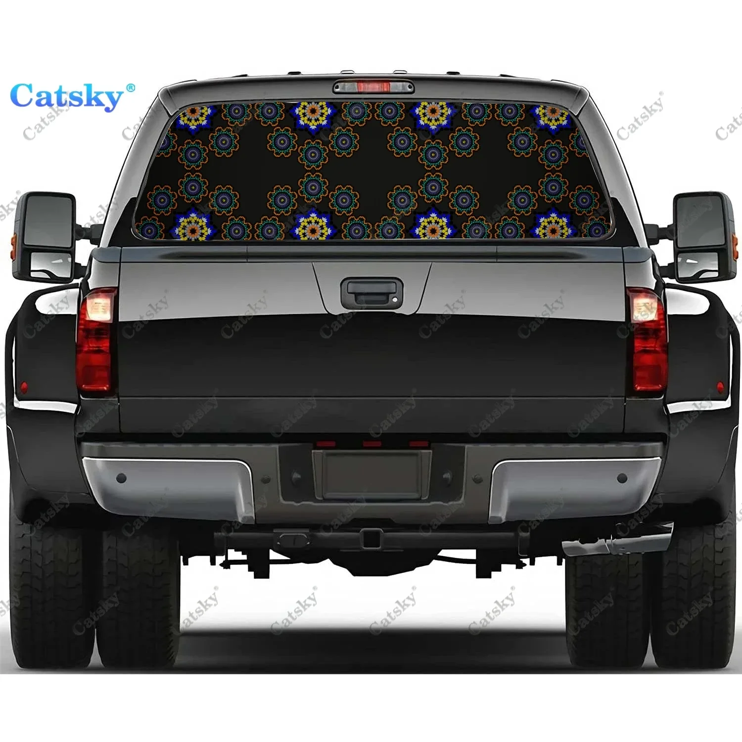 Artistic - Mosaic Rear Window Decal Fits Pickup,Truck,Car Universal See Through Perforated Back Window Vinyl Sticker
Artistic - Mosaic Rear Window Decal Fits Pickup,Truck,Car Universal See Through Perforated Back Window Vinyl Sticker