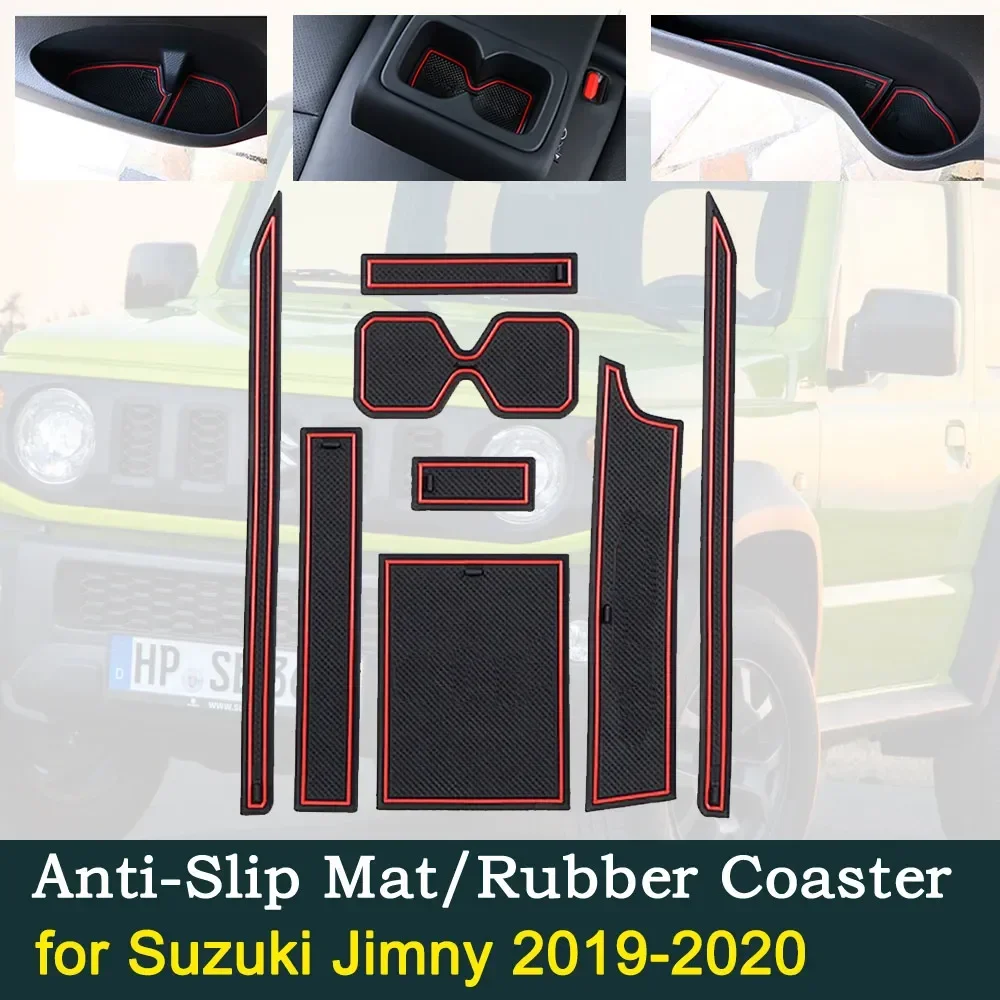 Противоскользящие резиновые наклейки на автомобильные подушки для Suzuki Jimny JB64 JB74 Jimny Sierra 2019 2020
Противоскользящие резиновые наклейки на автомобильные подушки для Suzuki Jimny JB64 JB74 Jimny Sierra 2019 2020