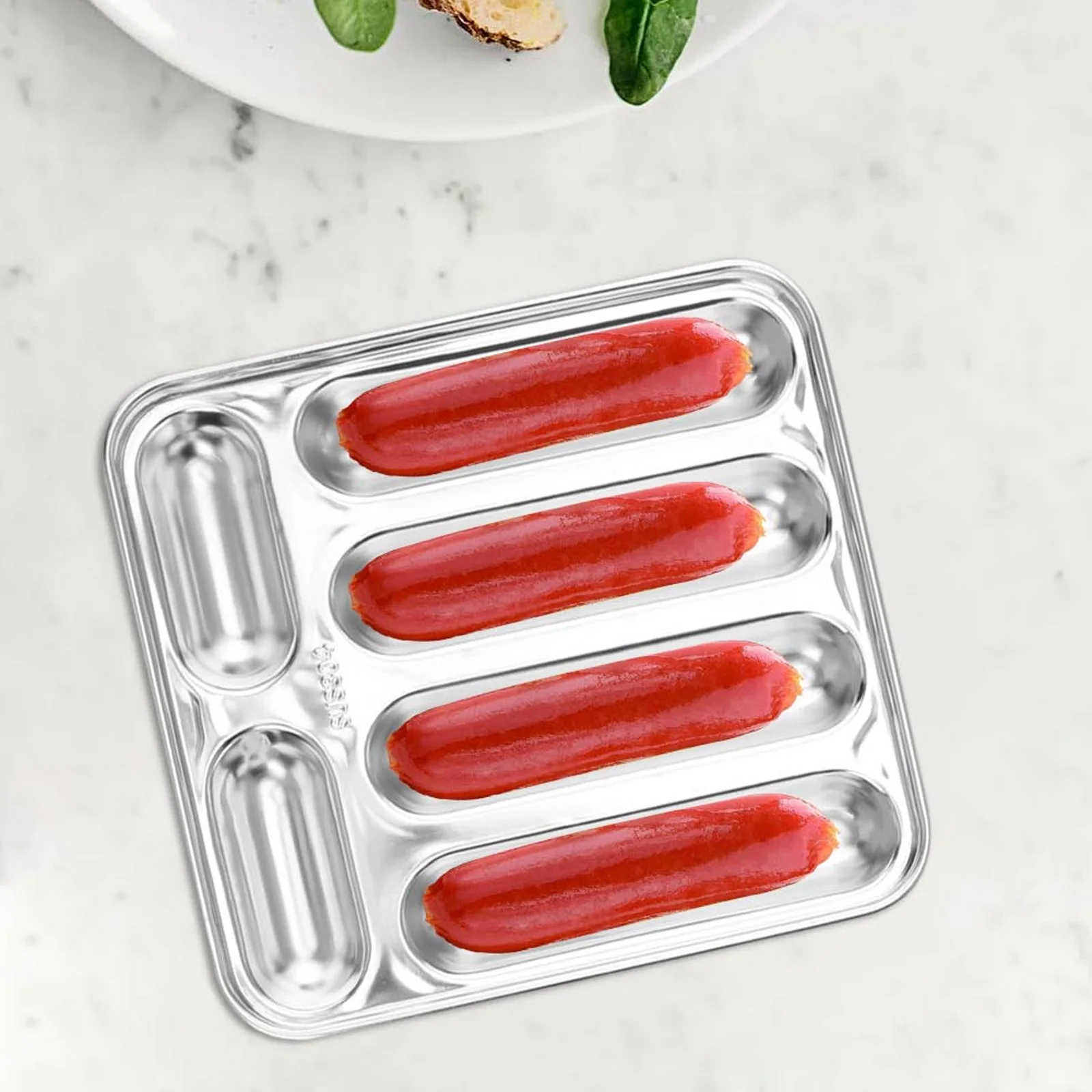 2 pcs Stainless Sausage Mold Hot Dog Molds Mold Supply Food Grade Safe DIY Steaming Tool Meat Molds
2 pcs Stainless Sausage Mold Hot Dog Molds Mold Supply Food Grade Safe DIY Steaming Tool Meat Molds