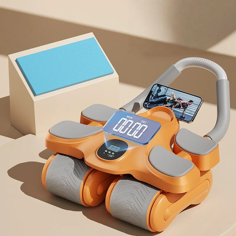 Four-wheel Abdominal Exercise Wheel Automatic Rebound Abdominal Trainer Home Abdominal Curl Fitness Training Equipment
Four-wheel Abdominal Exercise Wheel Automatic Rebound Abdominal Trainer Home Abdominal Curl Fitness Training Equipment