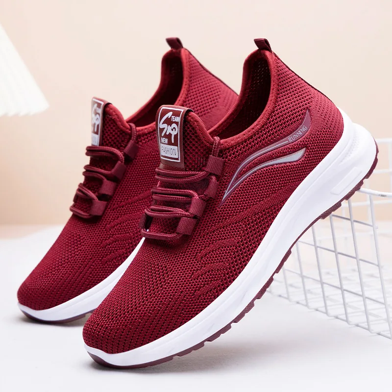 All-match Flying Knit Breathable Mesh Shoes Solid Color Fashionable Casual Shoes Soft Sole ComfortableSneaker Winter
All-match Flying Knit Breathable Mesh Shoes Solid Color Fashionable Casual Shoes Soft Sole ComfortableSneaker Winter