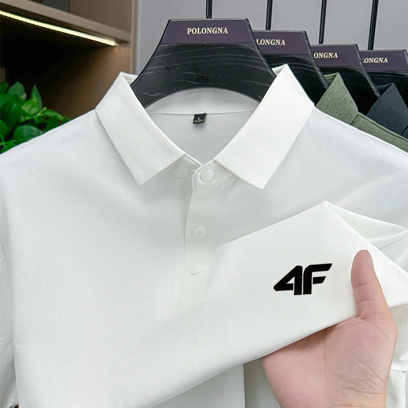 Men's summer cotton button-down printed pattern simple style short-sleeved T-shirt lightweight and breathable top
Men's summer cotton button-down printed pattern simple style short-sleeved T-shirt lightweight and breathable top