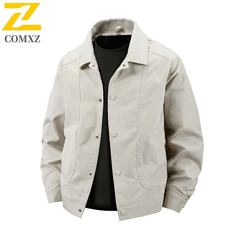 COMXZ 2025 Mens Outdoor Hiking Jacket Loose Fit Hooded Lightweight Windbreaker Windproof Waterproof Casual Coat
COMXZ 2025 Mens Outdoor Hiking Jacket Loose Fit Hooded Lightweight Windbreaker Windproof Waterproof Casual Coat