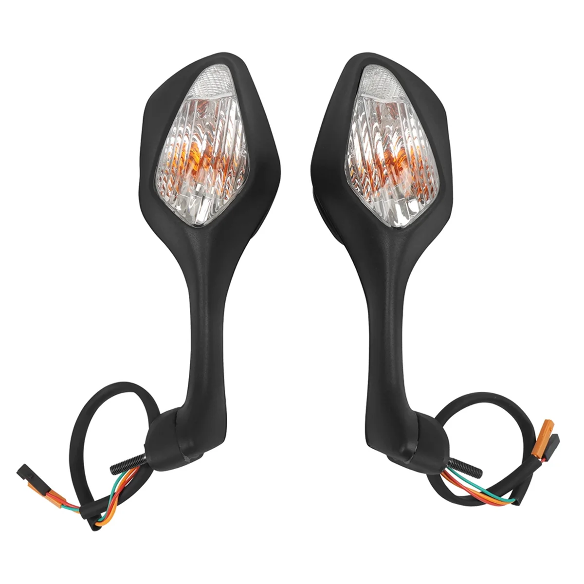 Motorcycle Rearview LED Turn Signal Side Mirrors Black for Honda CBR1000RR 2010-2012 VFR1200 2008-2013
Motorcycle Rearview LED Turn Signal Side Mirrors Black for Honda CBR1000RR 2010-2012 VFR1200 2008-2013