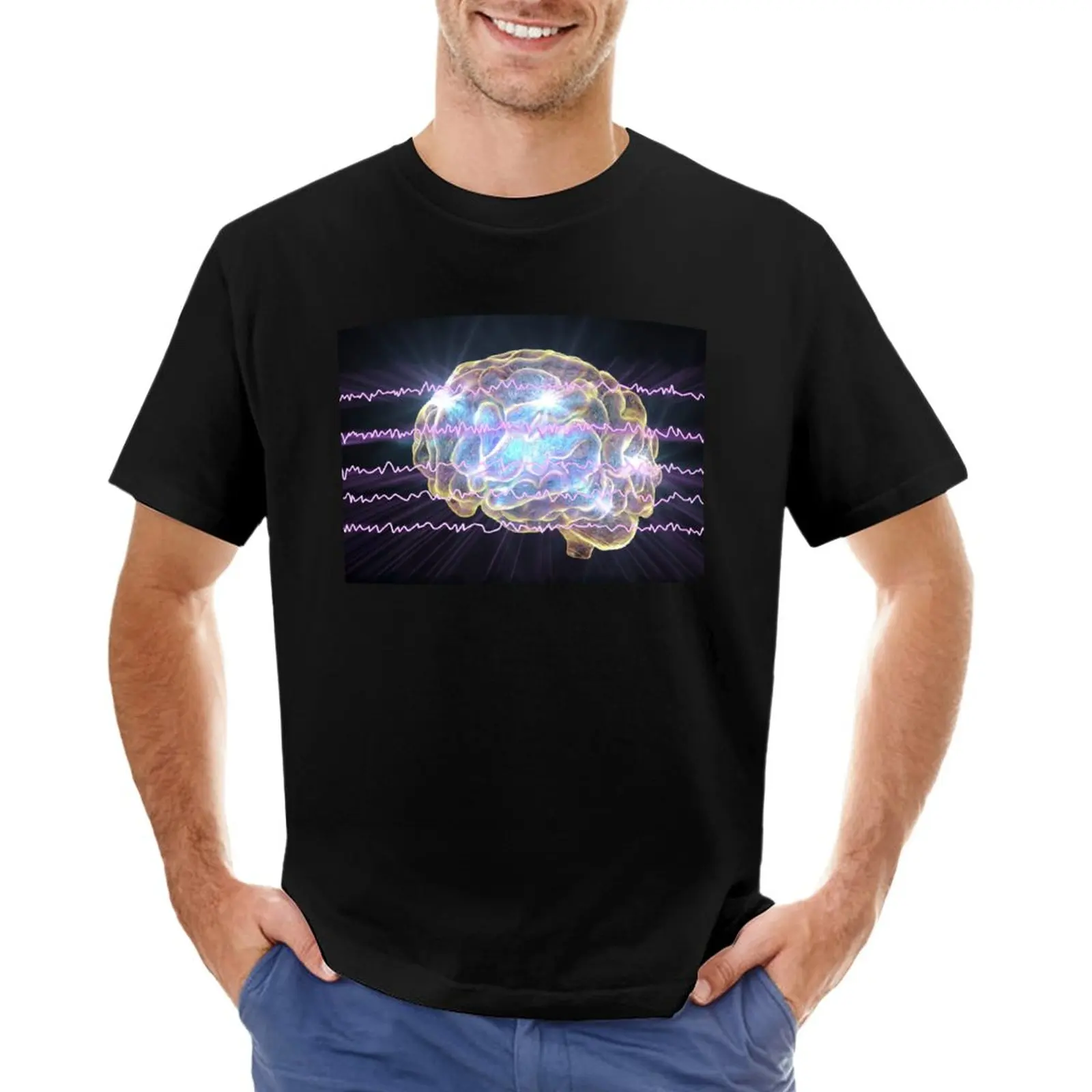Electroencephalogram, brain wave in awake state T-Shirt Aesthetic clothing shirts graphic tees plain t shirts men
Electroencephalogram, brain wave in awake state T-Shirt Aesthetic clothing shirts graphic tees plain t shirts men