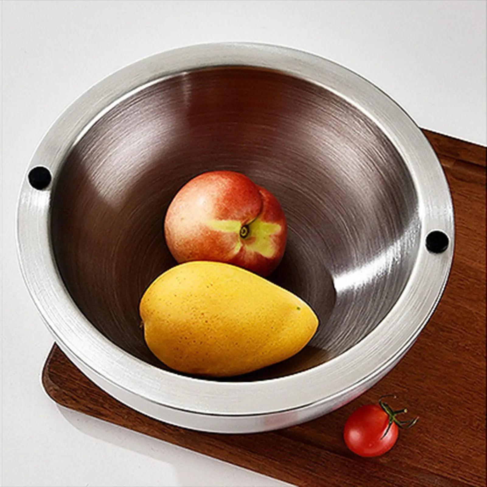 Chilled Serving Bowl Double walled stainless steel thick insulated bowl dip cooling bowl large capacity salad bowl for Sauces
Chilled Serving Bowl Double walled stainless steel thick insulated bowl dip cooling bowl large capacity salad bowl for Sauces
