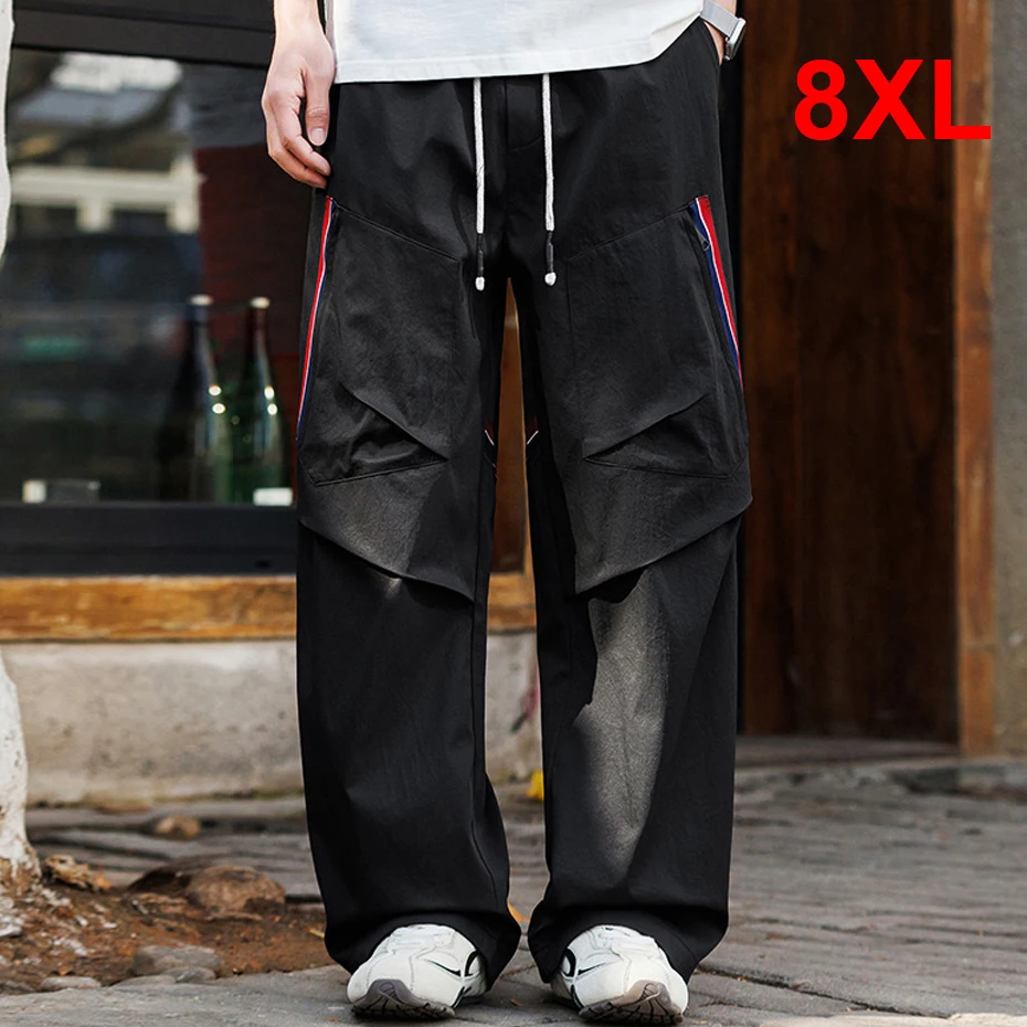 Summer Quick-drying Pants Men 8XL Plus Size Pants Breathable Fashion Casual Baggy Pants 8XL Plus Size Straight Trousers
Summer Quick-drying Pants Men 8XL Plus Size Pants Breathable Fashion Casual Baggy Pants 8XL Plus Size Straight Trousers