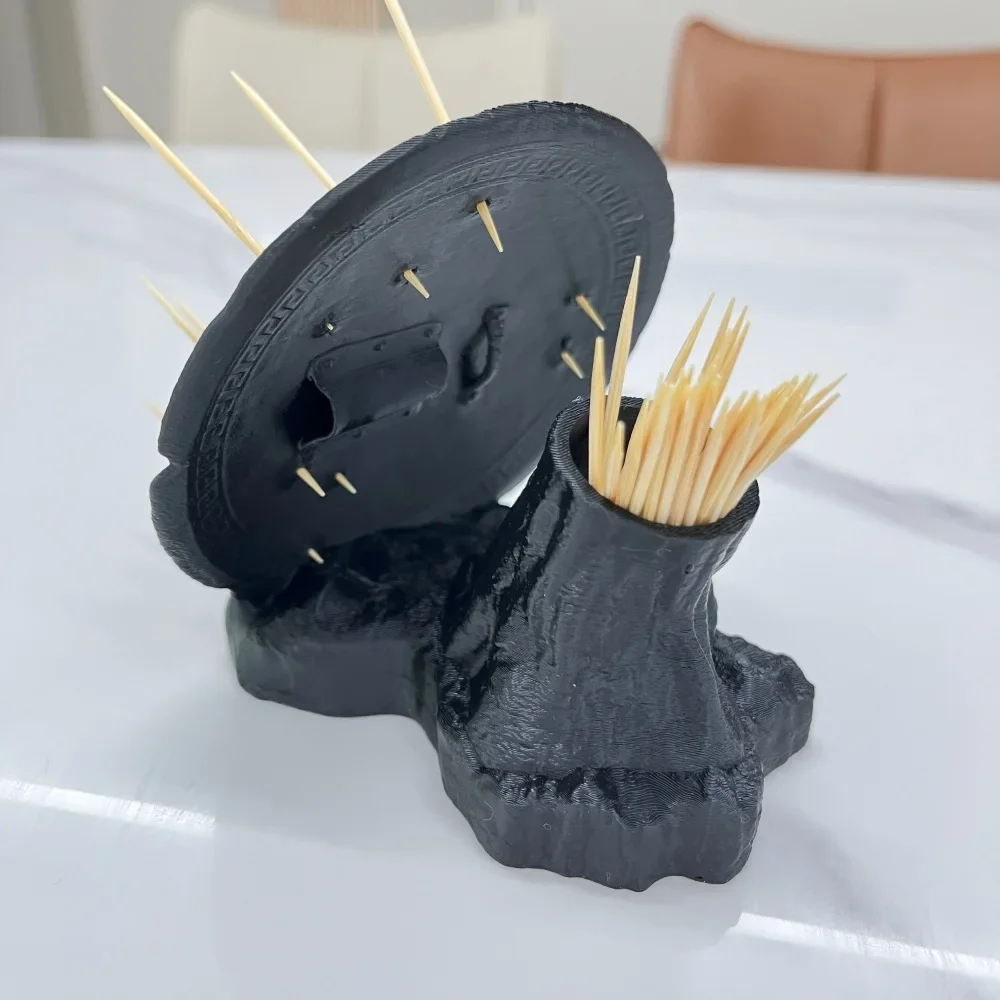 3D Printed Shield-Shaped Toothpick Holder Creative Toothpick Storage Box Figurines Crafts Home Decor Desktop Ornament for Gifts
3D Printed Shield-Shaped Toothpick Holder Creative Toothpick Storage Box Figurines Crafts Home Decor Desktop Ornament for Gifts