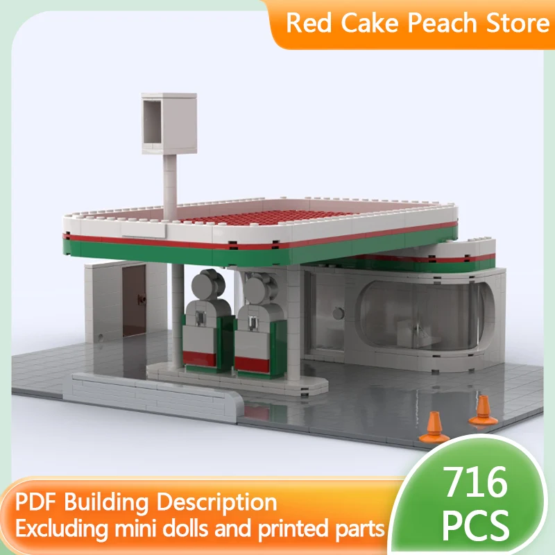 Модель городской улицы MOC: конструктор из кирпичиков, винтажная автозаправочная станция, модульная технология, детские праздничные подарки, игрушки для сборки
Модель городской улицы MOC: конструктор из кирпичиков, винтажная автозаправочная станция, модульная технология, детские праздничные подарки, игрушки для сборки