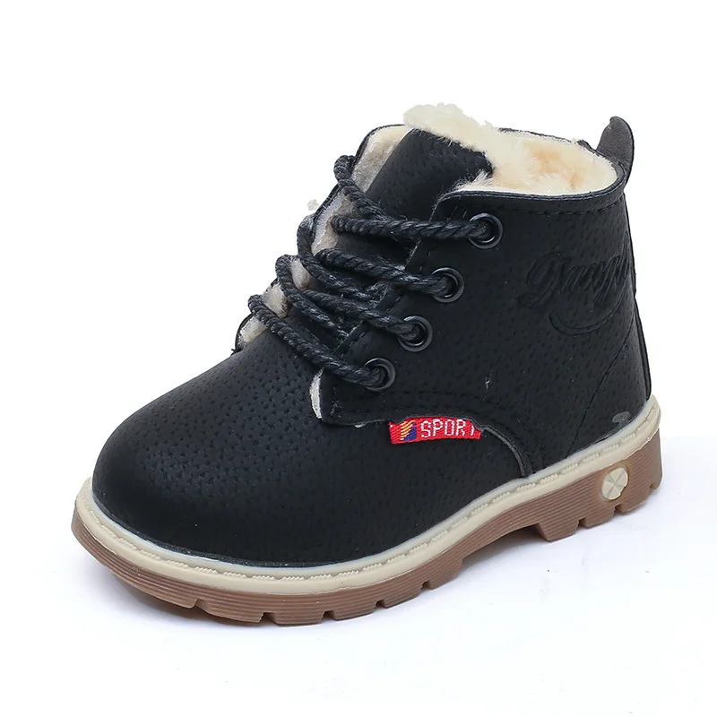 Kids Fashion Snow Boots New Winter Children's Non-slip Rubber Outsole Cotton Warm Ankle Boots Boys Girls Toddler Casual Shoes
Kids Fashion Snow Boots New Winter Children's Non-slip Rubber Outsole Cotton Warm Ankle Boots Boys Girls Toddler Casual Shoes