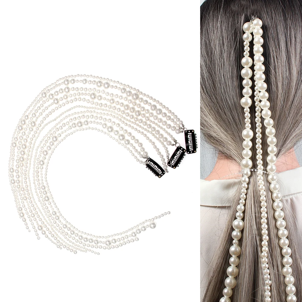 Pearl Hair Accessories Chain Clips Tassel Decorations Extensions Elegant Stylish Women Daily Party Prom Gifts Hair Tools
Pearl Hair Accessories Chain Clips Tassel Decorations Extensions Elegant Stylish Women Daily Party Prom Gifts Hair Tools
