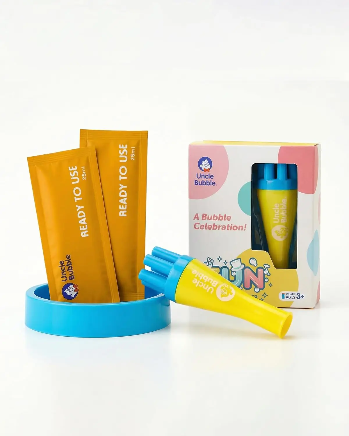 Mini Bubble Blower for Kids, Plastic Reduction Version, Makes Thousands of Bubbles
Mini Bubble Blower for Kids, Plastic Reduction Version, Makes Thousands of Bubbles