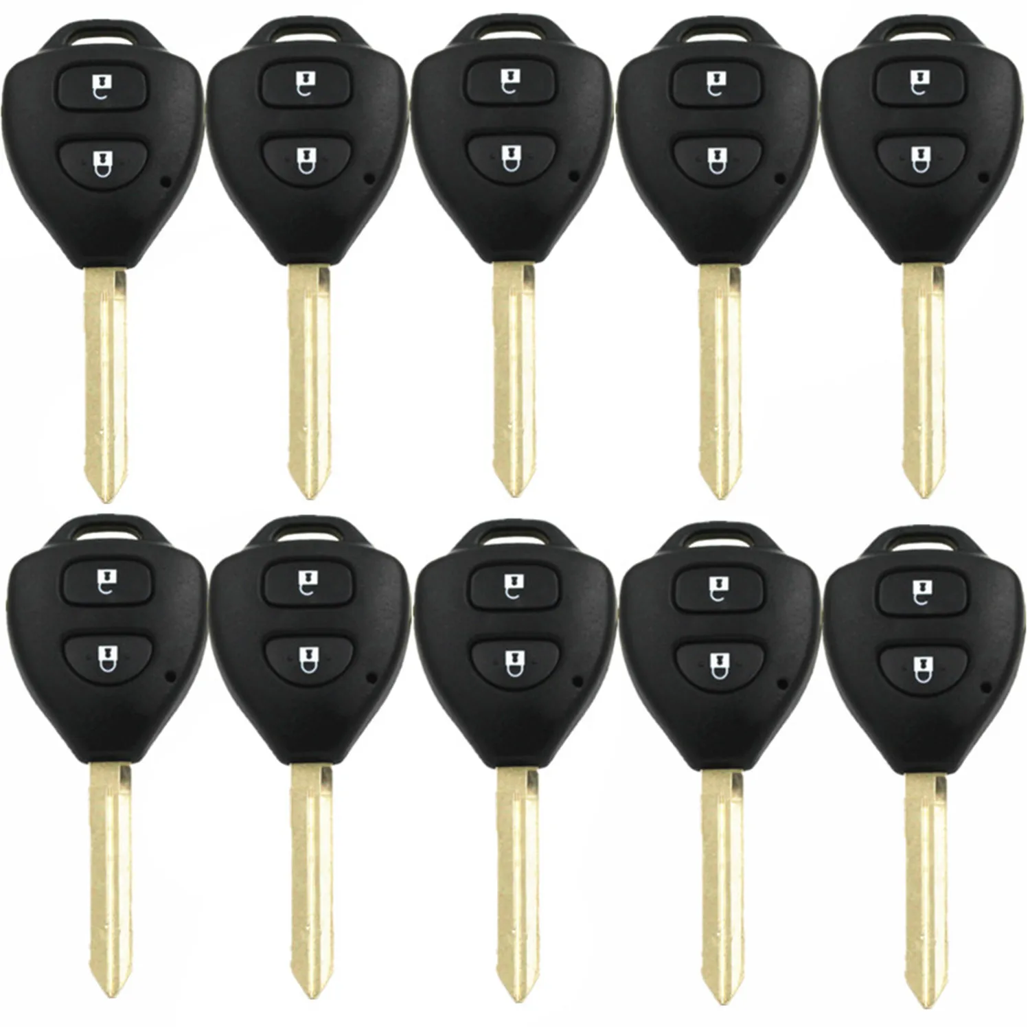 WFMJ 10Pcs For Toyota Hiace Yaris Hilux Vigo Innova Corolla RAV4 FCC B41TA B41TH 2 Buttons Car Remote Key Case Cover Key Shell
WFMJ 10Pcs For Toyota Hiace Yaris Hilux Vigo Innova Corolla RAV4 FCC B41TA B41TH 2 Buttons Car Remote Key Case Cover Key Shell
