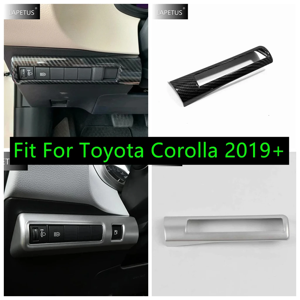For Toyota Corolla 2019 2020 2021 2022 2023 2024 Car Head Lights Lamps Switch Button Decoration Panel Cover Trim ABS Accessories
For Toyota Corolla 2019 2020 2021 2022 2023 2024 Car Head Lights Lamps Switch Button Decoration Panel Cover Trim ABS Accessories
