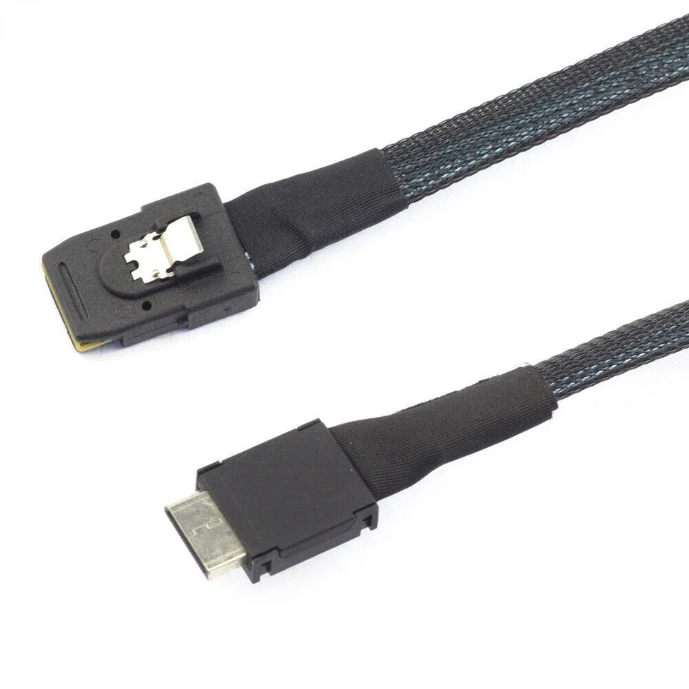 MINI SAS SFF-8087 to Oculink SAS SFF-8611 4I server high-speed connection Cable
MINI SAS SFF-8087 to Oculink SAS SFF-8611 4I server high-speed connection Cable
