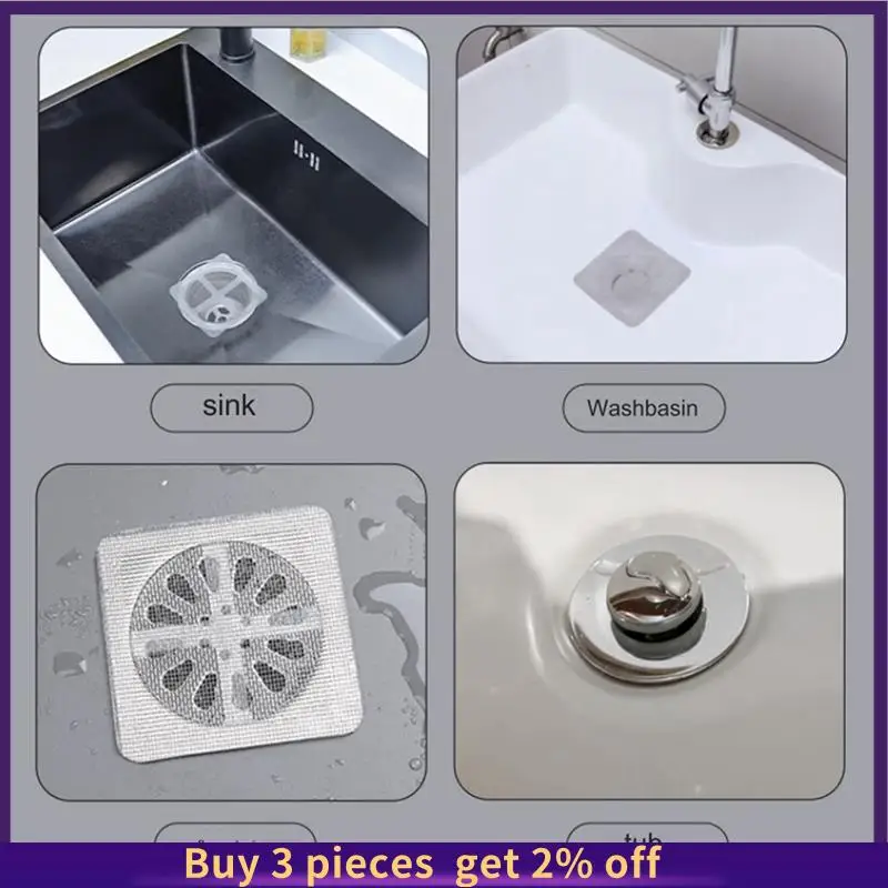 COME 50Pcs Floor Drain Sticker, Disposable Shower Drain Hair Catcher, Disposable Floor Drain Sticker,Disposable Drain Covers Dur
COME 50Pcs Floor Drain Sticker, Disposable Shower Drain Hair Catcher, Disposable Floor Drain Sticker,Disposable Drain Covers Dur