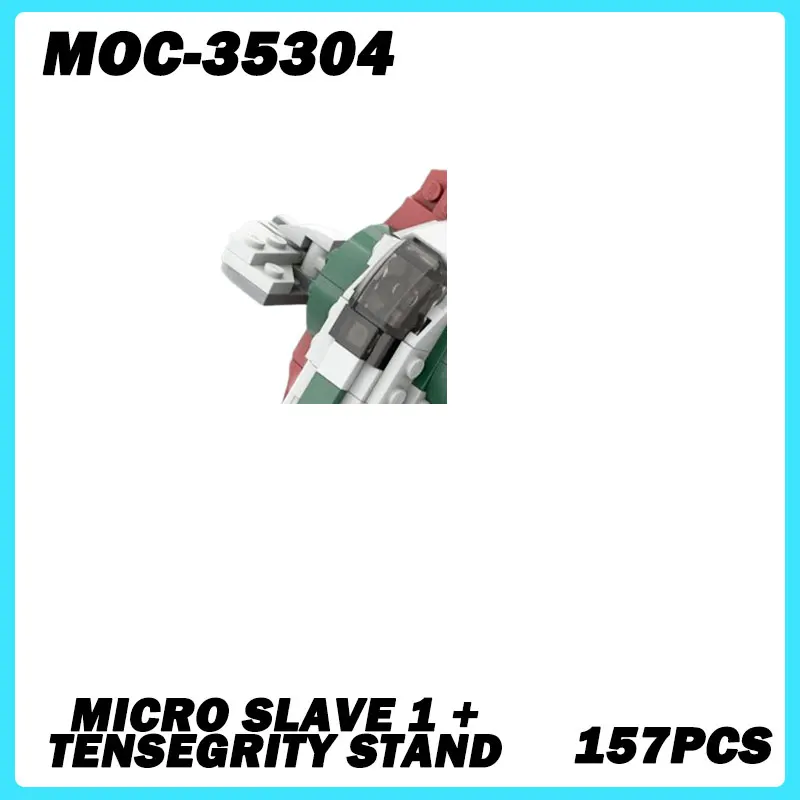 MOC-35304 Space Movie Series Building Blocks DIY Model Assemble Bricks Puzzle Toys Education Children Christmas For Gift 157PCS
MOC-35304 Space Movie Series Building Blocks DIY Model Assemble Bricks Puzzle Toys Education Children Christmas For Gift 157PCS