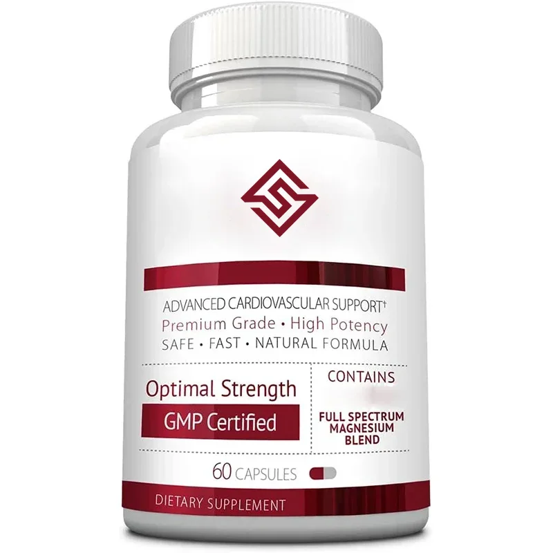 Blood Pressure And Cholesterol - Hawthorn, Magnesium, Pepper -60 Vegetarian Friendly Capsules
Blood Pressure And Cholesterol - Hawthorn, Magnesium, Pepper -60 Vegetarian Friendly Capsules
