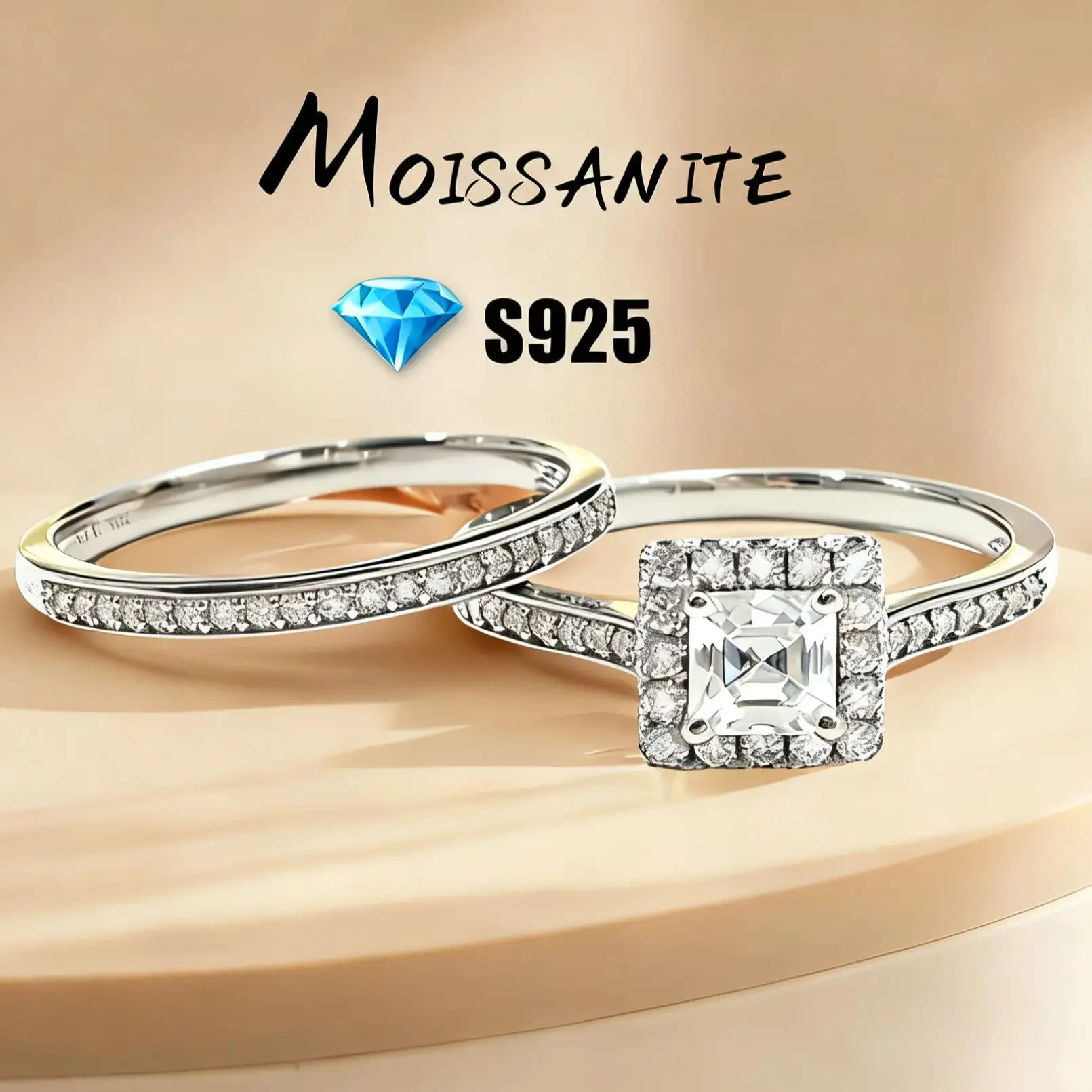 Кольцо принцессы огранки 5 мм, серебряные кольца S925 для женщин, свадьба с сертификатом Gra
Кольцо принцессы огранки 5 мм, серебряные кольца S925 для женщин, свадьба с сертификатом Gra