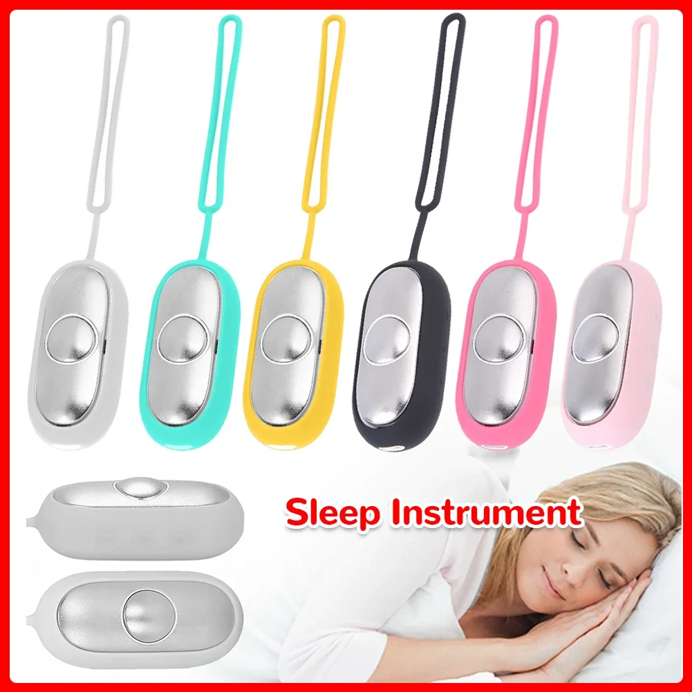 Handheld Micro-Current Instrument USB Charging Improved Insomnia Artifact Lightweight Sleeping Device for Insomnia Brain Massage