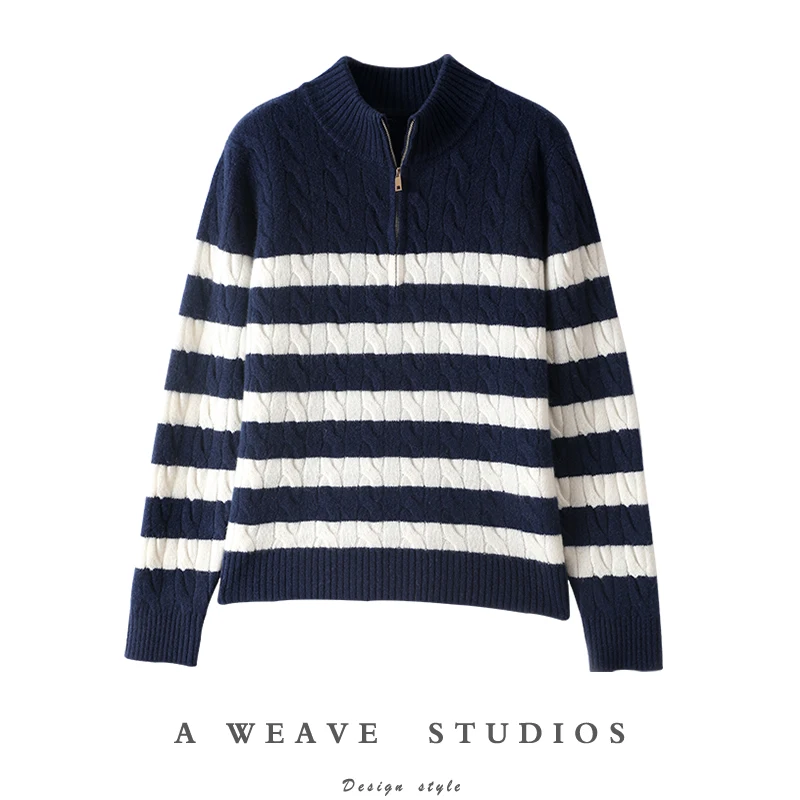 2023 Autumn Winter 100% Cashmere Sweater Women's Thickened Knitted Pullover Fashion Clothes Ladies Loose Tops Girl Soft Shirt
2023 Autumn Winter 100% Cashmere Sweater Women's Thickened Knitted Pullover Fashion Clothes Ladies Loose Tops Girl Soft Shirt