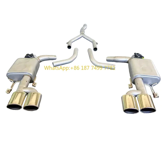 Автозапчасти. W204 От середины и заднего четырехъядерного глушителя Громкая выхлопная труба
Автозапчасти. W204 От середины и заднего четырехъядерного глушителя Громкая выхлопная труба