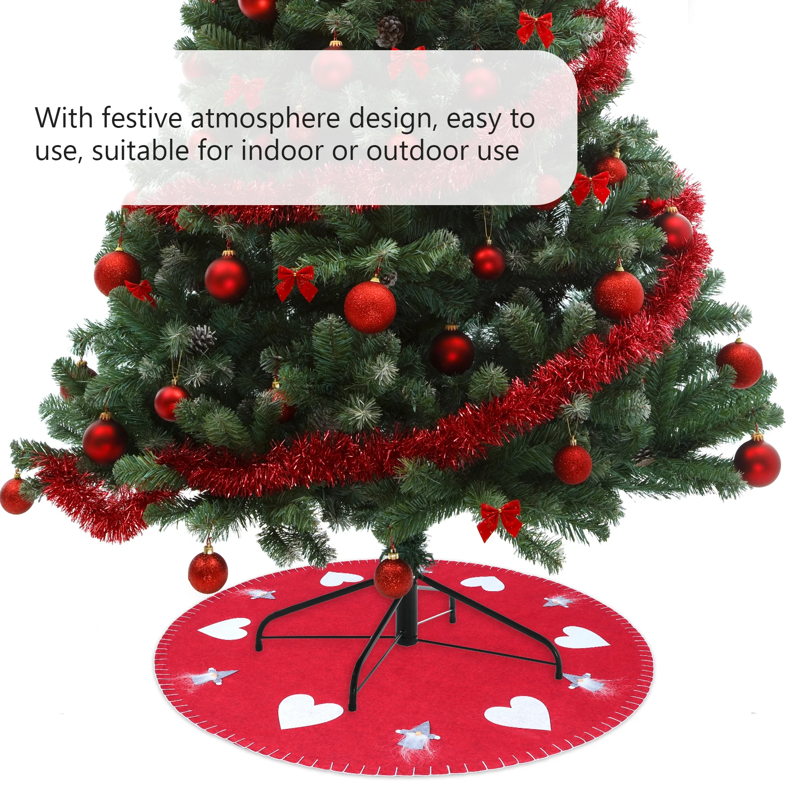 1Pcs Xmas Tree Dress Exquisite Production Realistic Texture Long Lasting Use Save Packaging Cost Bright Festive Decor
1Pcs Xmas Tree Dress Exquisite Production Realistic Texture Long Lasting Use Save Packaging Cost Bright Festive Decor