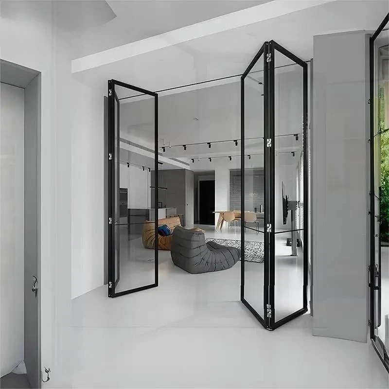 Aluminum Alloy Thermal Insulation Sliding Folding Door Finished Surface Ideal Villa Hotel Chinese Design Double Folding Door
Aluminum Alloy Thermal Insulation Sliding Folding Door Finished Surface Ideal Villa Hotel Chinese Design Double Folding Door