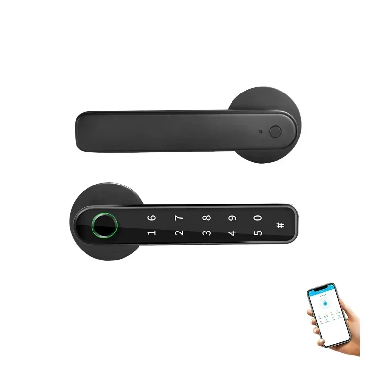 Дверной смарт-замок Tuya BLE Wi-Fi, Электронная беспроводная, биометрическая, легкая установка, блокировка по отпечатку пальца, для домашней безопасности
Дверной смарт-замок Tuya BLE Wi-Fi, Электронная беспроводная, биометрическая, легкая установка, блокировка по отпечатку пальца, для домашней безопасности
