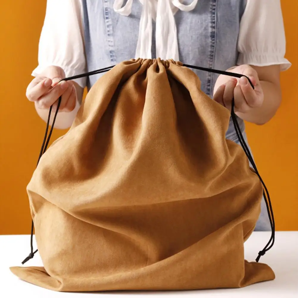Suede Dust Cover Bag,Soft Protective Storage Pouch for Luxury Leather Totes And Handbags Organizer Drawstring Bag for Totes
Suede Dust Cover Bag,Soft Protective Storage Pouch for Luxury Leather Totes And Handbags Organizer Drawstring Bag for Totes