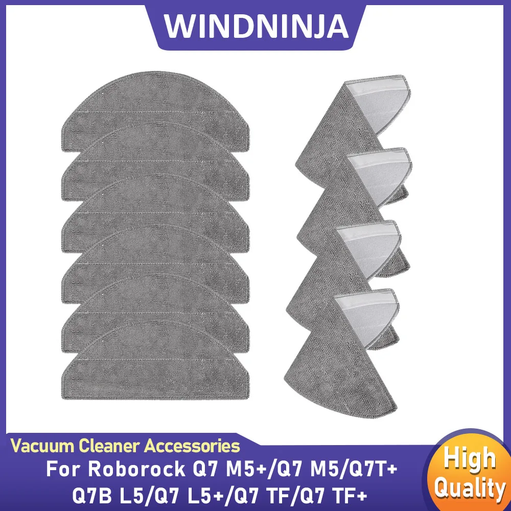 Sweepping Robot Mop Cloths For Roborock Q7 M5/Q7 M5+/Q7 TF/Q7 TF+/Q7 L5/Q7 L5+/Q7T+/Q7B Robot Vacuum Cleaner Replacement Parts
Sweepping Robot Mop Cloths For Roborock Q7 M5/Q7 M5+/Q7 TF/Q7 TF+/Q7 L5/Q7 L5+/Q7T+/Q7B Robot Vacuum Cleaner Replacement Parts