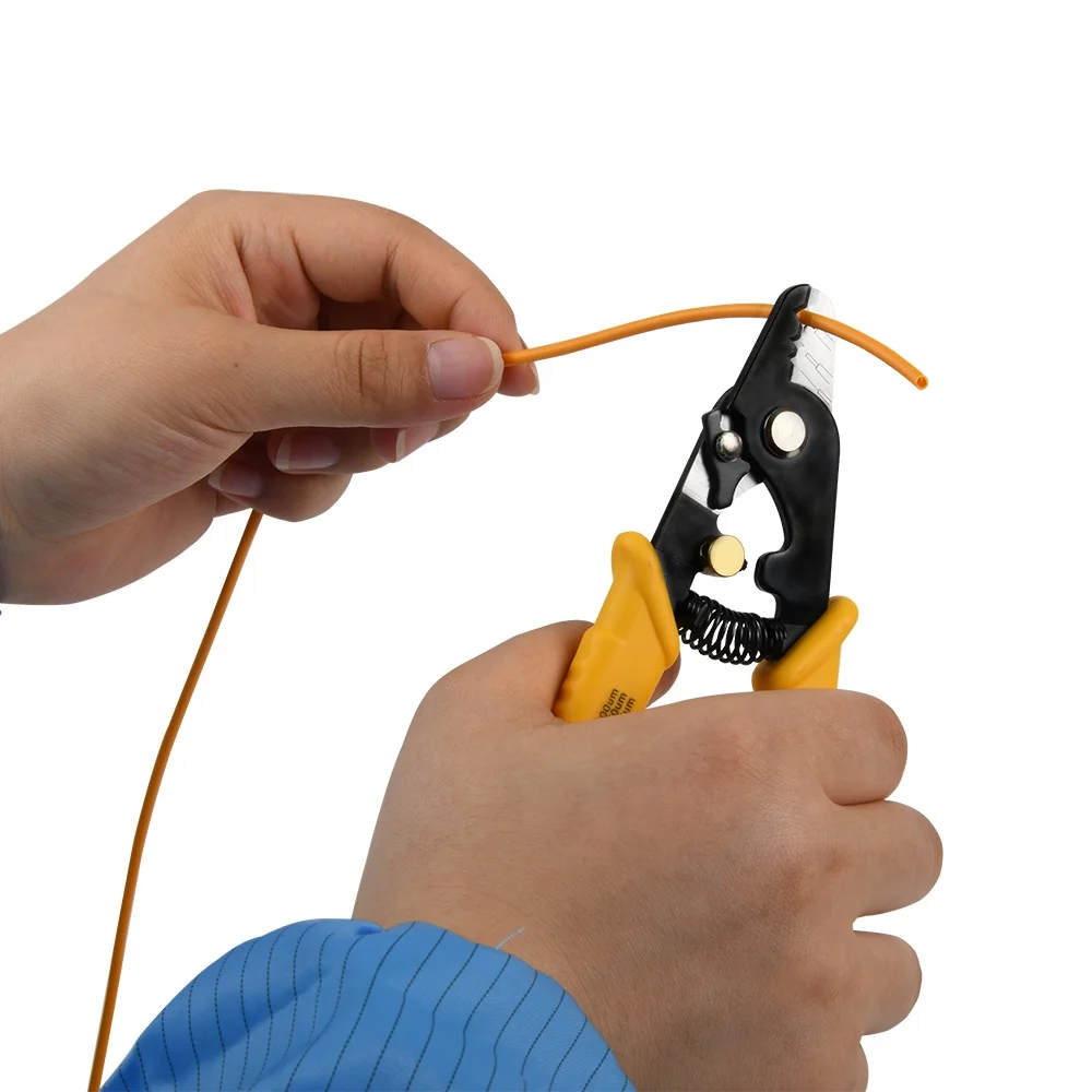 FTTH Drop cable two/three holes Fiber optic Stripper tool Fiber Stripping Pliers CFS-2/CFS-3
FTTH Drop cable two/three holes Fiber optic Stripper tool Fiber Stripping Pliers CFS-2/CFS-3