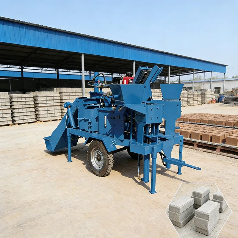 Semi-Automatic Interlocking Brick Making Machine with Diesel Engine, Durable for Construction Material
Semi-Automatic Interlocking Brick Making Machine with Diesel Engine, Durable for Construction Material
