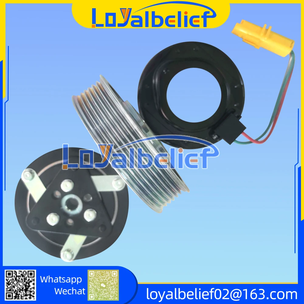 Новый компрессор кондиционера SD6V12 с муфтой для Mini Cooper R55 R56 R57 64529223392 64526942501 64522758145 64522758433 9655191680 5512735
Новый компрессор кондиционера SD6V12 с муфтой для Mini Cooper R55 R56 R57 64529223392 64526942501 64522758145 64522758433 9655191680 5512735