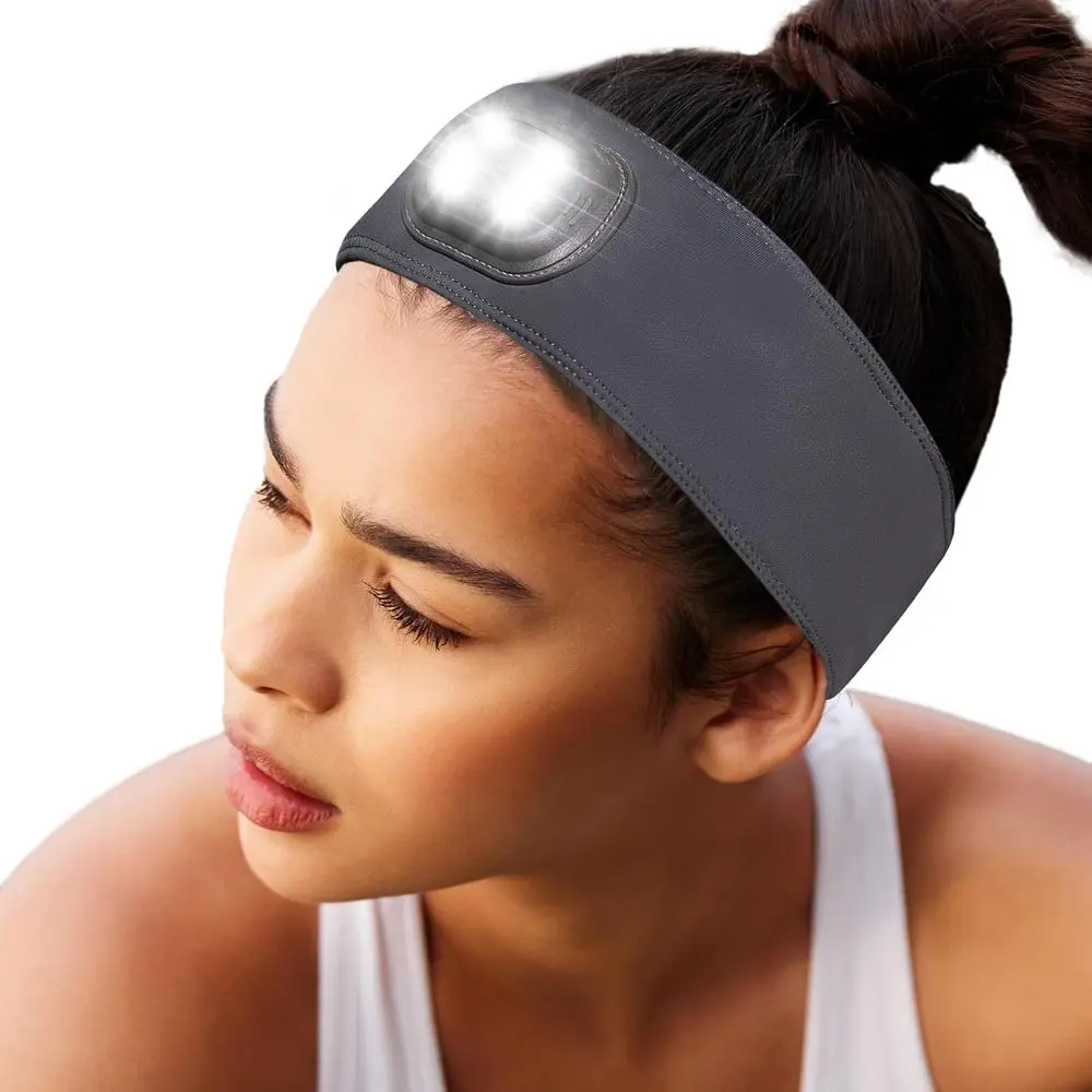 lashlight Adjustable Padded Band with Light - LED Lamp - Band Lights or Ore - Unisex, Rechargeable, Gray
lashlight Adjustable Padded Band with Light - LED Lamp - Band Lights or Ore - Unisex, Rechargeable, Gray
