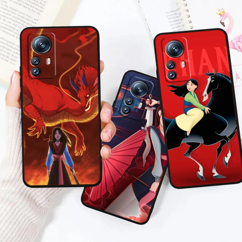 Disney Mulan Brave Anime For Xiaomi Mi 14 13T 13 12T 12 11T 11i 11 10T 10 Pro Lite Ultra 5G Black Back Phone Case
Disney Mulan Brave Anime For Xiaomi Mi 14 13T 13 12T 12 11T 11i 11 10T 10 Pro Lite Ultra 5G Black Back Phone Case